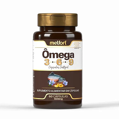 Ômega 3-6-9 60caps - MELFORT
