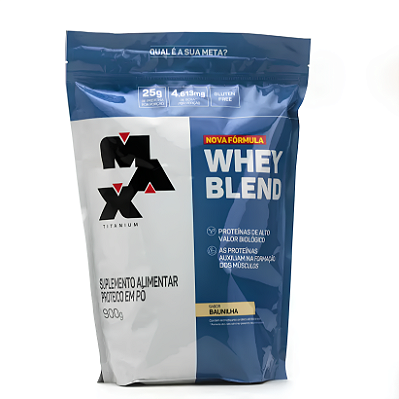 Whey Protein Blend / Baunilha - Max Titanium - 900g