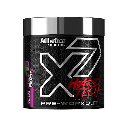 Pré Treino X7 Hard Tech / Grape com Lemon Popsicle 200g - Atlhetica Nutrition