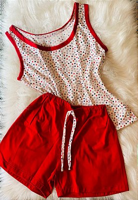 Pijama - Short Doll de Algodão