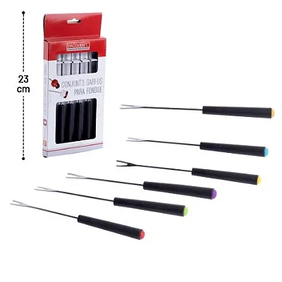 Conjunto Garfos para Fondue 6 Peças