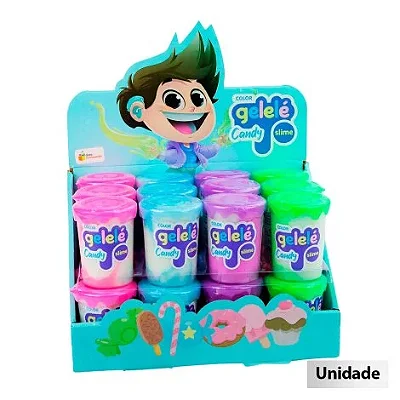 Slime 180g Gelele Big Candy Color