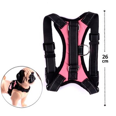 Peitoral para Pet em Nylon G Estampas Sortidas