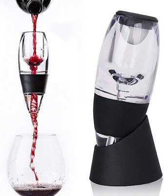 Decanter para Vinho Plástico Aerador