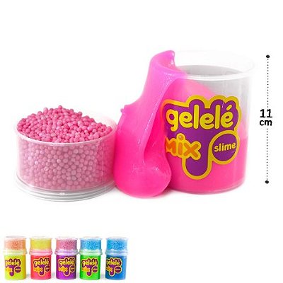 Slime 152g Mix com Bolinhas Color