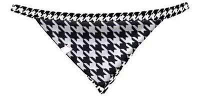 Bandana Pied De Poule Pets Tamanho M Cachorro