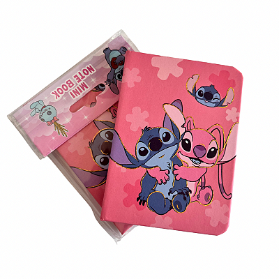 Caderninho Tipo Moleskine Capa Dura STITCH