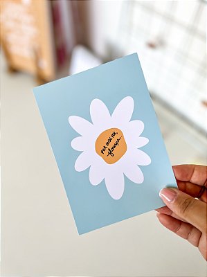 Card A6 -Floreça
