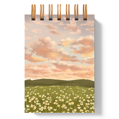 Bloco de Notas A6: Paisagem