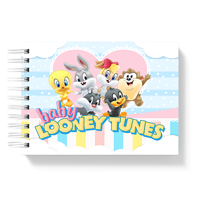 Livro de Colorir Colorindo Baby Looney Tunes 50 Folhas 180g/m² + Acetato
