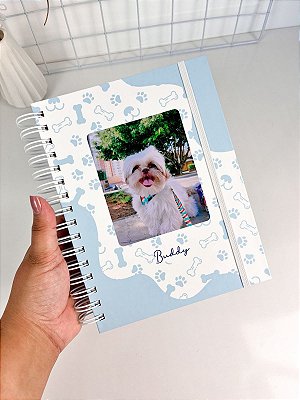 Caderneta Pet A5 Completa com Divisórias: Personalizada