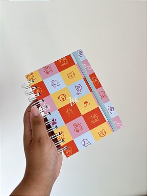 Caderneta Pet Mini A6 - Somente Vacina: Personalizada