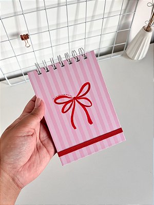 Bloco de Notas A6: Lovely Rosa