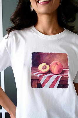 T-shirt pêssego