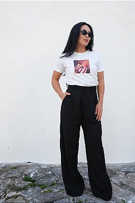 Calça wide all black