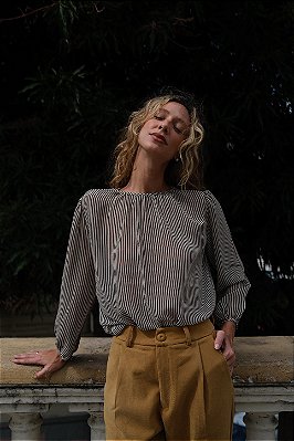 Camisa nasci charmosa listras PB