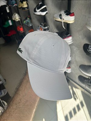 Boné Lacoste Gabardine Branco