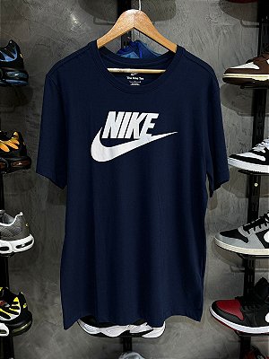 CAMISETA NIKE ICON AZUL