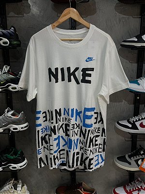 Camiseta Nike Sportswear Printed Branca