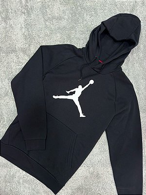 Moletom Nike Jordan Canguru Preto