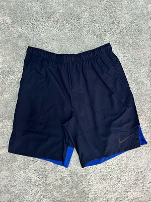 Bermuda Nike Dri-FIT Woven Azul Marinho