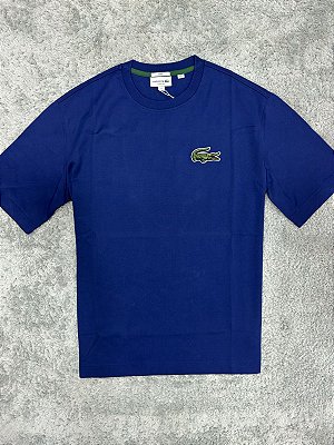 Camiseta Lacoste Holiday Azul Marinho