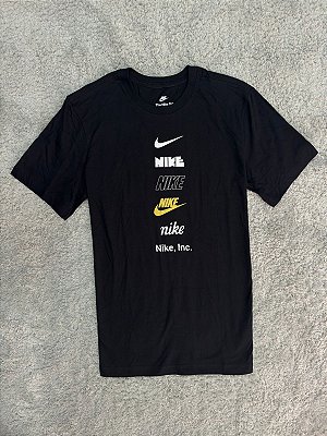 Camiseta Nike Icons Preta