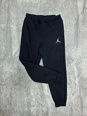 CALÇA AIR JORDAN MOLETOM FLEECE JOGGER PRETA