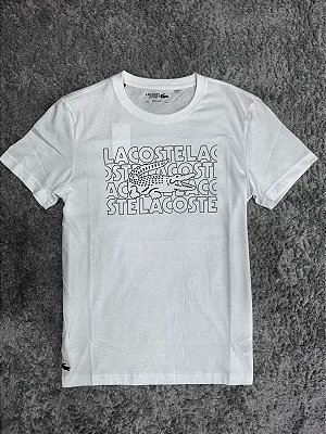 CAMISETA LACOSTE SPORT MOSAICO ULTRA DRY