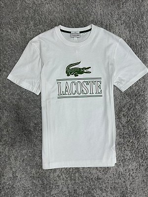 CAMISETA LACOSTE BIG COLISEU BRANCA