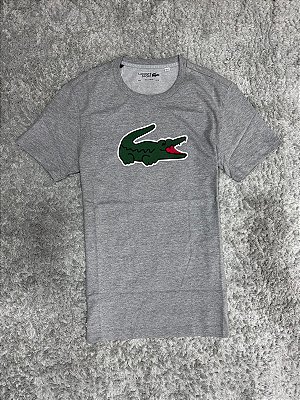 CAMISETA LACOSTE ULTRA CROC CINZA