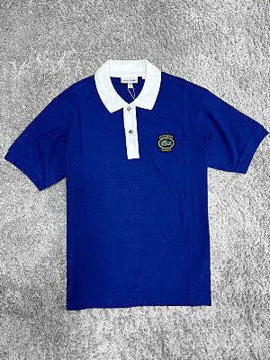 Polo Lacoste Paris Azul Royal