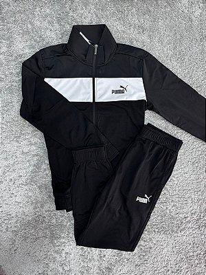 CONJUNTO PUMA TRACK SUIT PRETO