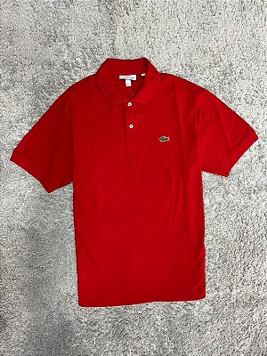 POLO LACOSTE L1212 VERMELHA