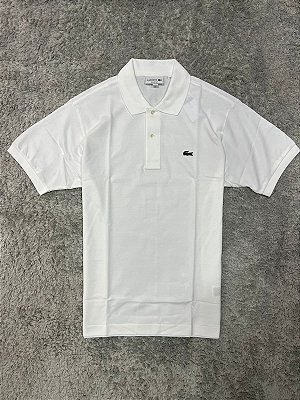 POLO LACOSTE L1212 BRANCA