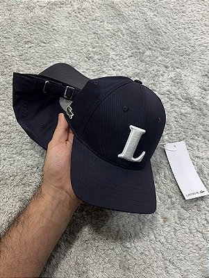 BONÉ LACOSTE BEISEBOL AZUL MARINHO