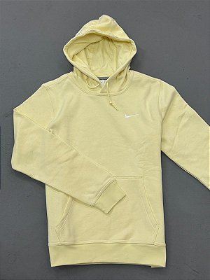 MOLETOM NIKE MINISWOOSH S/ZIPER AMARELO