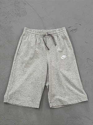 BERMUDA INFANTIL NIKE SPORTSWEAR CINZA