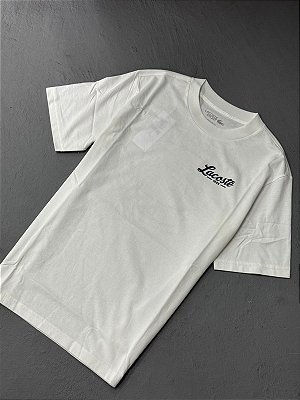 CAMISETA LACOSTE ULTRA DRY GOLF BRANCA
