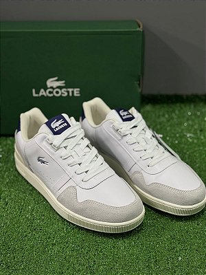TÊNIS LACOSTE T-CLIP WHT/NVY