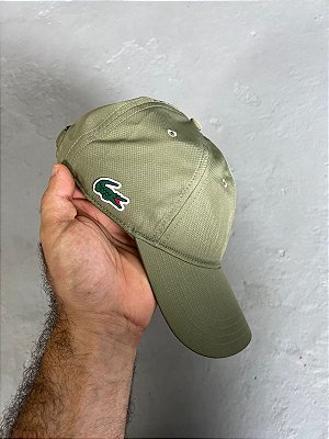 BONÉ LACOSTE SPORT VERDE KHAKI 2024