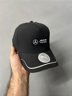 BONÉ PUMA X MERCEDES BENZ MOTORSPORT PRETO