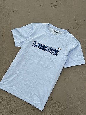 CAMISETA LACOSTE CONTOUR AZUL