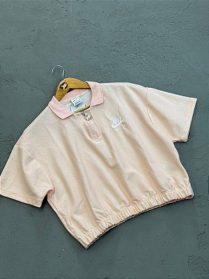 CROPPED POLO NIKE AIR ROSÊ