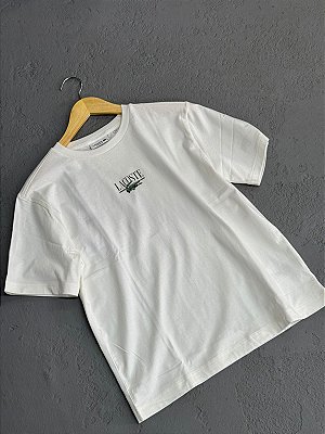 CAMISETA LACOSTE COLISEU FEMININA BRANCA