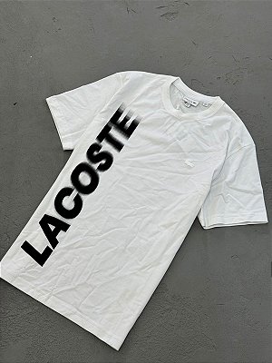 CAMISETA LACOSTE CLASSIC FIT - BRANCA
