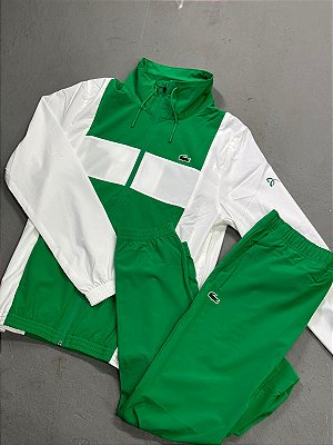 CONJUNTO LACOSTE SPORT NOVAK DJOKOVIC VERDE 2024