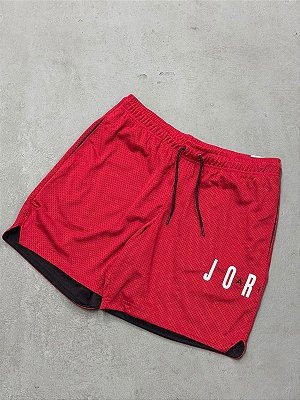 BERMUDA JORDAN JUMPMAN MESH VERMELHA