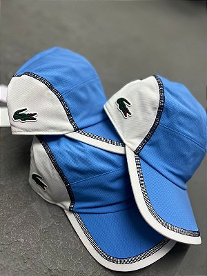 Boné Lacoste Sport  Colorblock ( Azul / Branco )