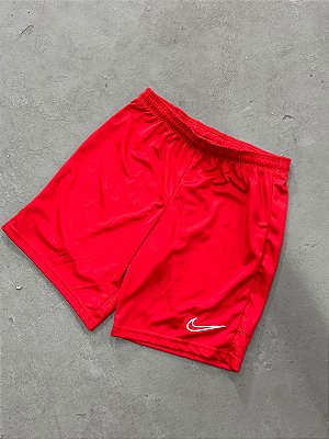 SHORT NIKE DRI FIT ACADEMY 2021 ( VERMELHO)